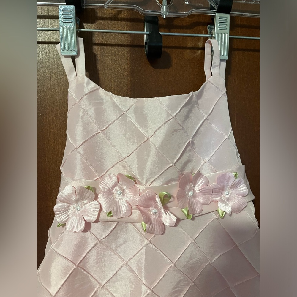 💍Flower Girl Dress💍Children’s Place Taffeta Tulle Waist Dress - Picture 3 of 15